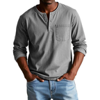 Daan – Casual Henley Longsleeve