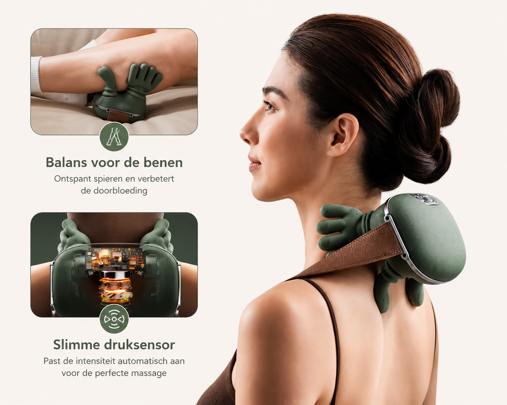 Velluto™ Shiatsu Neck & Back Massager