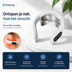 NeuroRelief™ Pro Slimme EMS Nekmassager met Warmte