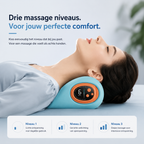 ThermaPulse™ Shiatsu - Slimme Nek- & Schoudermassager met Warmte