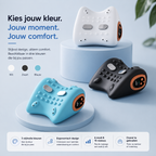 ThermaPulse™ Shiatsu - Slimme Nek- & Schoudermassager met Warmte