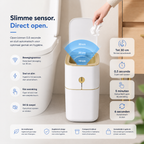 AromaBin™ Luxe Slimme Sensor Afvalbak met Geurfilter