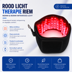 RedPulse™ Therapy Belt 660/850nm Infrarood & Rood Licht Therapie Riem