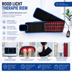 RedPulse™ Therapy Belt 660/850nm Infrarood & Rood Licht Therapie Riem