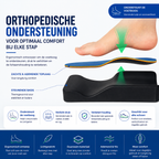 OrthoStep™ Comfort Thermovormbare Orthopedische Inlegzolen