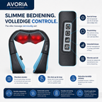 RelaxaPro Shiatsu Nek- en Schoudermassager met Warmte