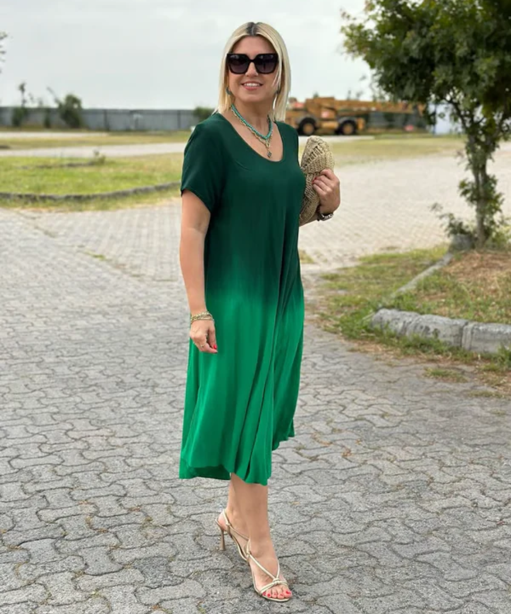 Eva – Comfort Midi Jurk